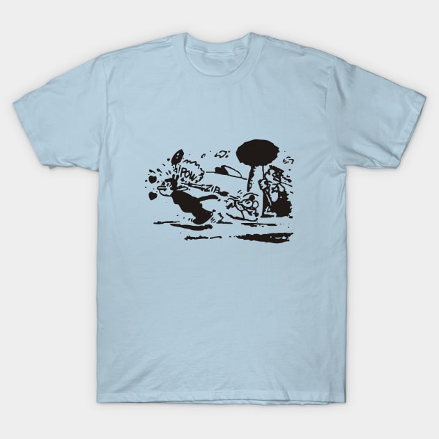 Pulp Fiction - Krazy Kat T-Shirt by grekhov